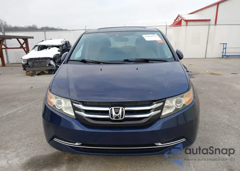 2014 Honda Odyssey Ex-L z USA, uszkodzony, nr VIN 5FNRL5H62EB091754